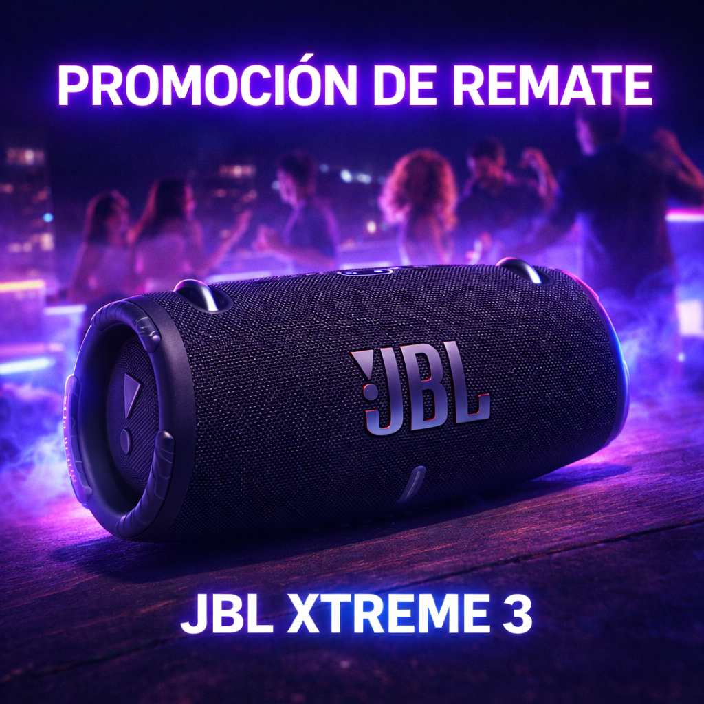 JBL Xtreme 3 – Parlante Portátil | Promoción 75% OFF